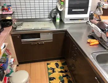 鹿児島県志布志市_キッチンリフォーム_施工前_2025