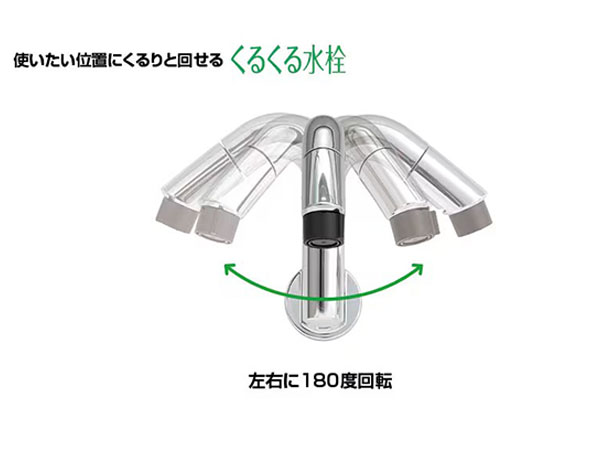 くるくる水栓