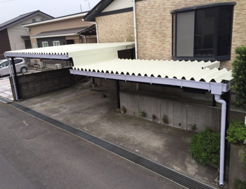 宮崎県都城市上長飯町　Y様邸　ー屋根・外壁塗装、付帯部塗装、コロニアル　サイディングボードー