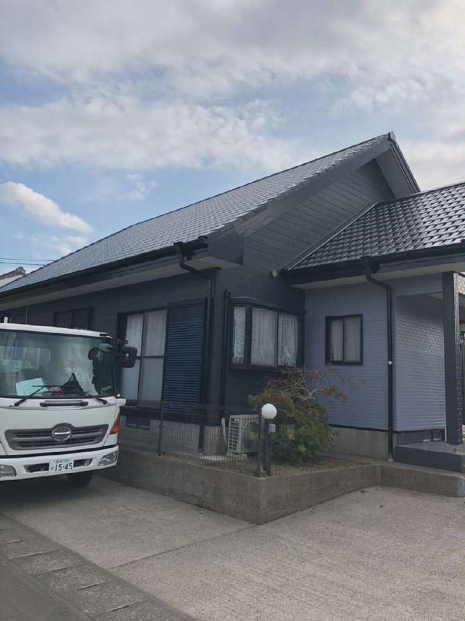 宮崎県都城市山之口町　ー屋根・外壁塗装、付帯部塗装、スタンダードプランー