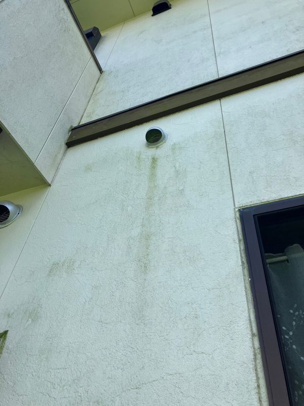 宮崎県宮崎市2階建K様邸│屋根・外壁塗装│コケや色あせた塗装も無機ハイブリッドチタンガードでブラウンカラーになりました